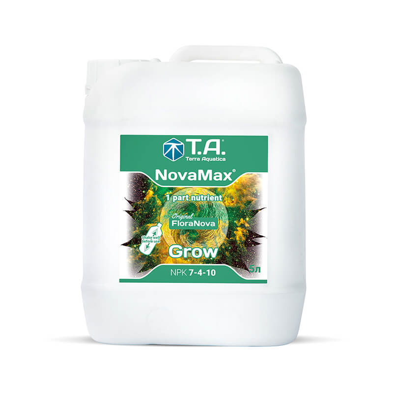 Fertilizzante Per Fioritura Novamax Bloom 0,5L - Terra Aquatica Per Idroponica, Terra E Cocco